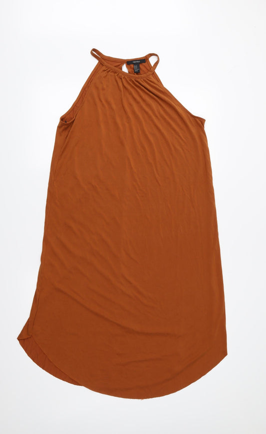 FOREVER 21 Womens Orange   A-Line  Size M