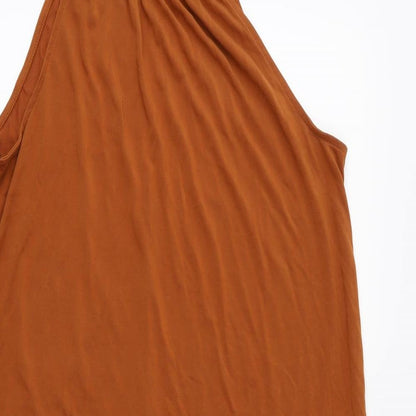 FOREVER 21 Womens Orange   A-Line  Size M