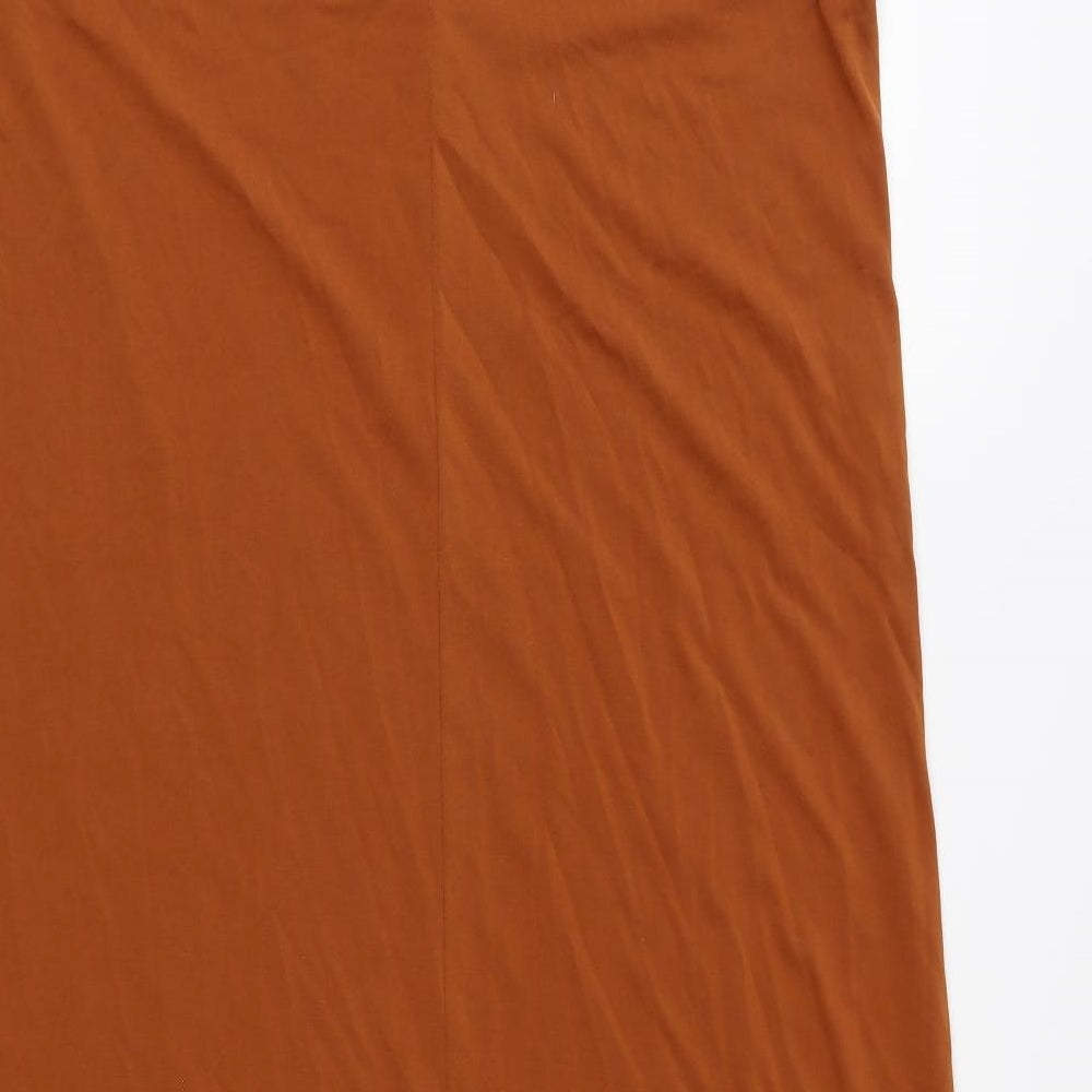 FOREVER 21 Womens Orange   A-Line  Size M