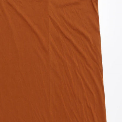 FOREVER 21 Womens Orange   A-Line  Size M