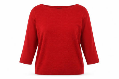 Love Knitwear Womens Red   Pullover Jumper Size 16