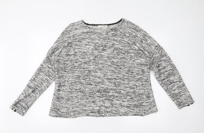 Marks & Spencer Womens White   Pullover Jumper Size 18