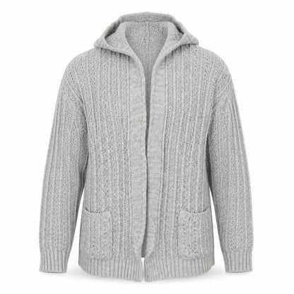 Select Womens Grey   Cardigan Jumper Size M