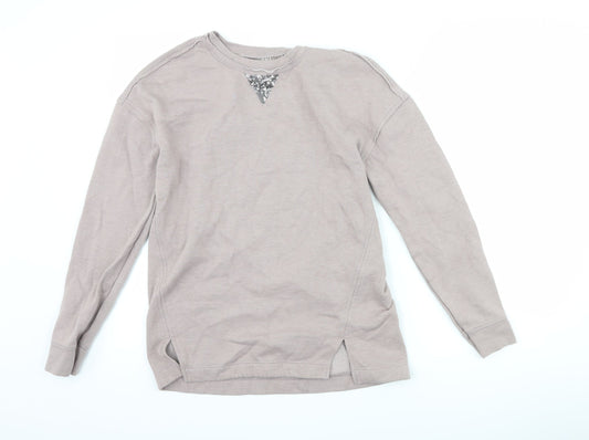 Womens UK Size 6 NEXT Purple Pullover Sweatshirt