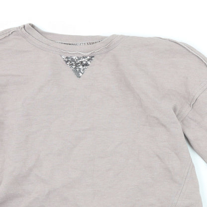 Womens UK Size 6 NEXT Purple Pullover Sweatshirt