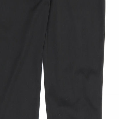 Preworn Womens Black   Trousers  Size 32 L31 in