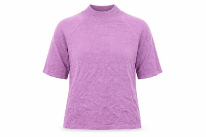 Womens UK Size 12 BHS Purple Basic T-Shirt