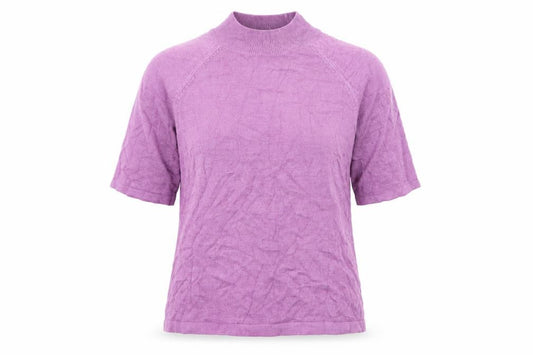 Womens UK Size 12 BHS Purple Basic T-Shirt