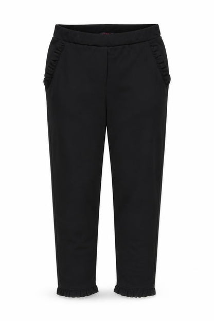 Womens UK Size 12 Missi London Regular Fit  Black Trousers
