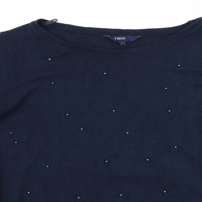Next Womens Blue   Pullover Jumper Size 12