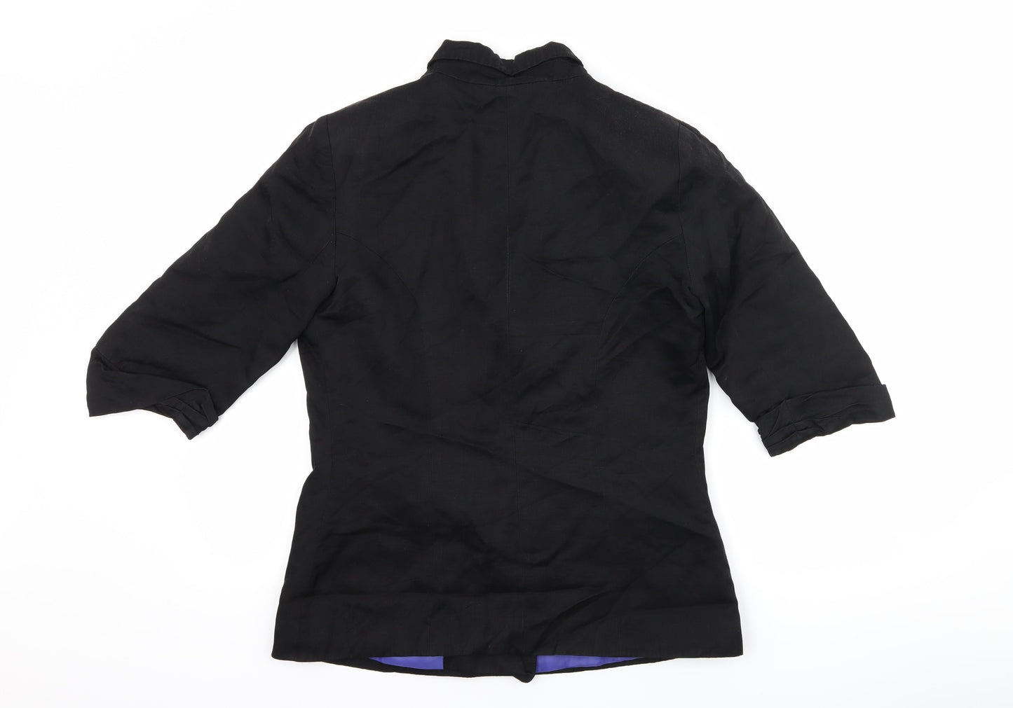 Womens UK Size 12 Topshop Black Jacket