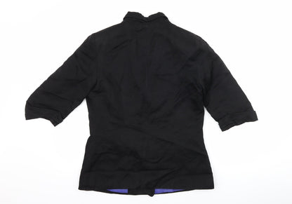 Womens UK Size 12 Topshop Black Jacket