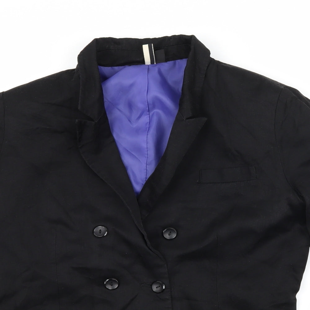 Womens UK Size 12 Topshop Black Jacket
