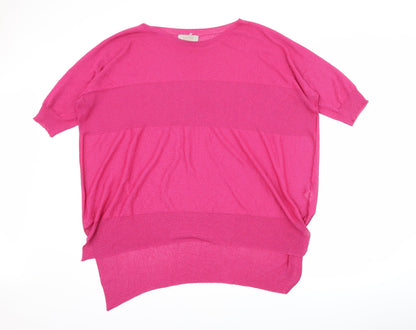 Luisa Conti Womens Pink   Basic T-Shirt Size S