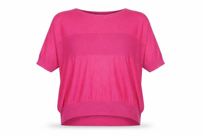 Luisa Conti Womens Pink   Basic T-Shirt Size S
