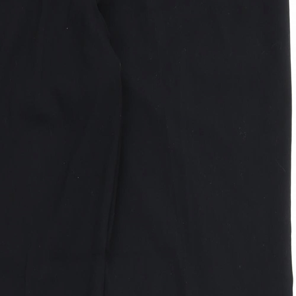 Womens UK Size 36 Marks and Spencer Regular Fit  Black Trousers