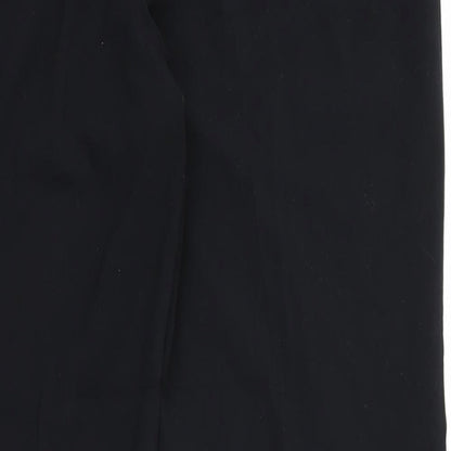 Womens UK Size 36 Marks and Spencer Regular Fit  Black Trousers