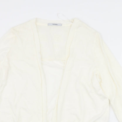 George Womens Ivory Floral  Cardigan Jumper Size 14