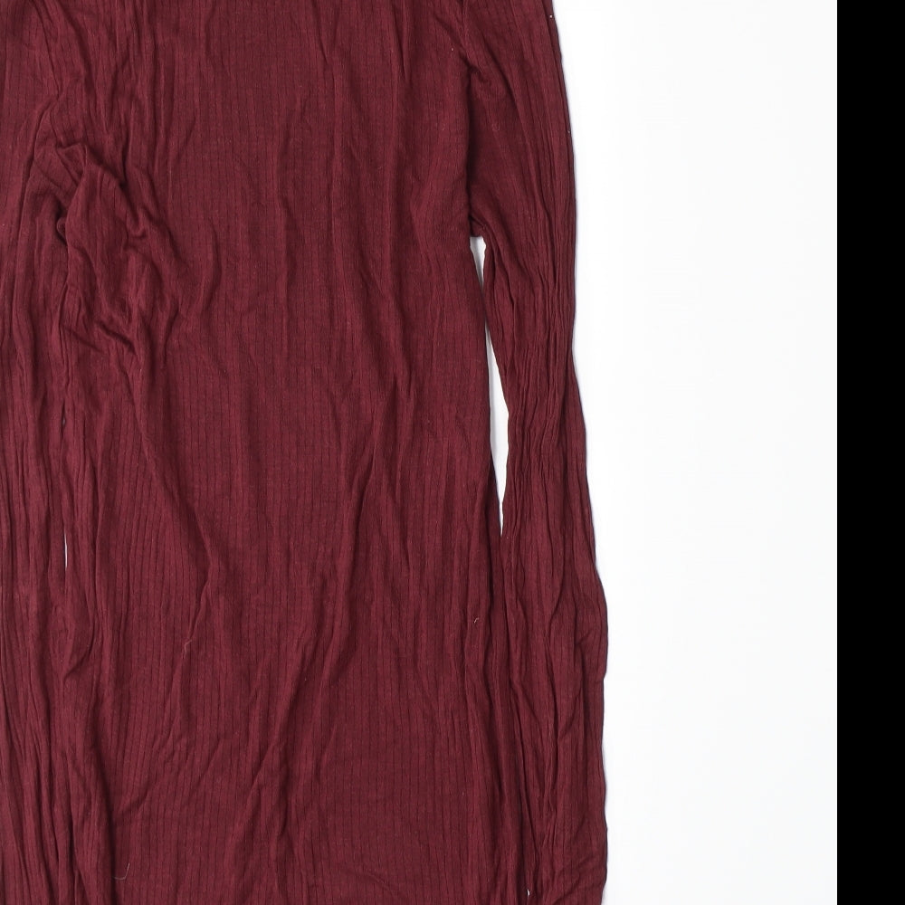 Axel Womens Red   Basic T-Shirt Size 10