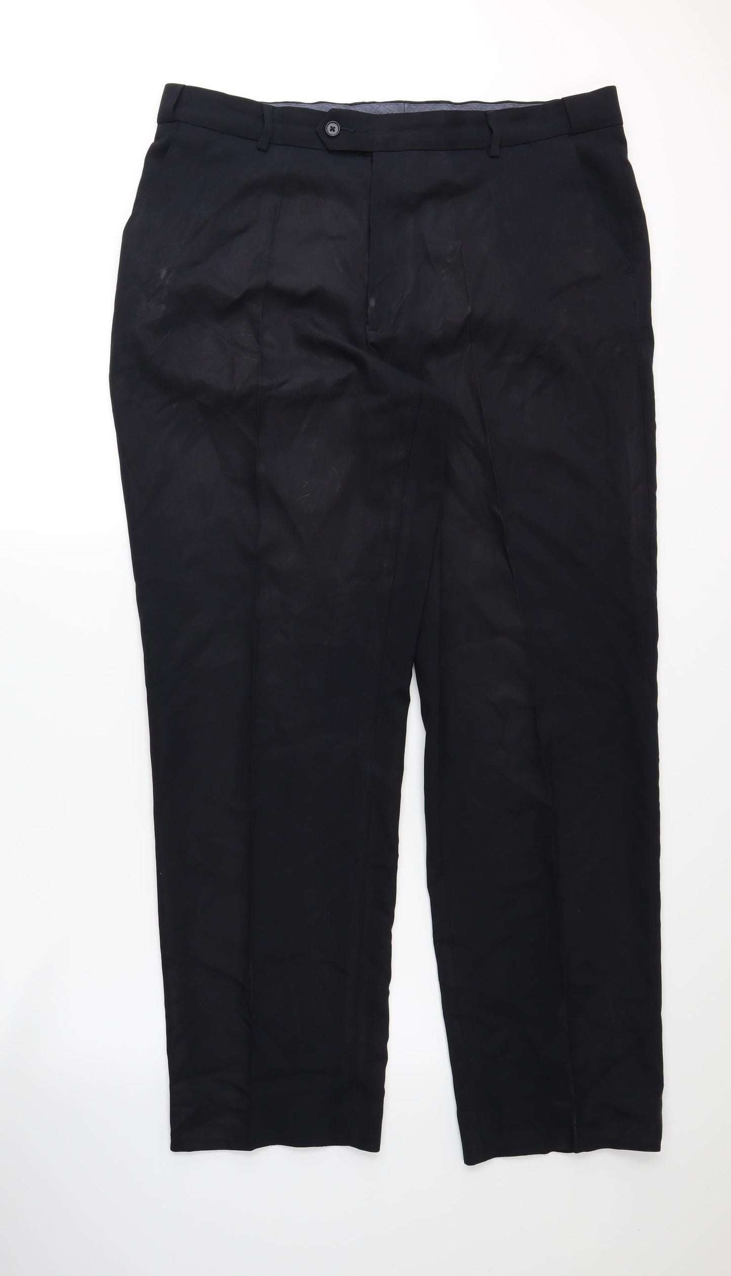 Womens UK Size 38 Debenhams Regular Fit  Blue Trousers