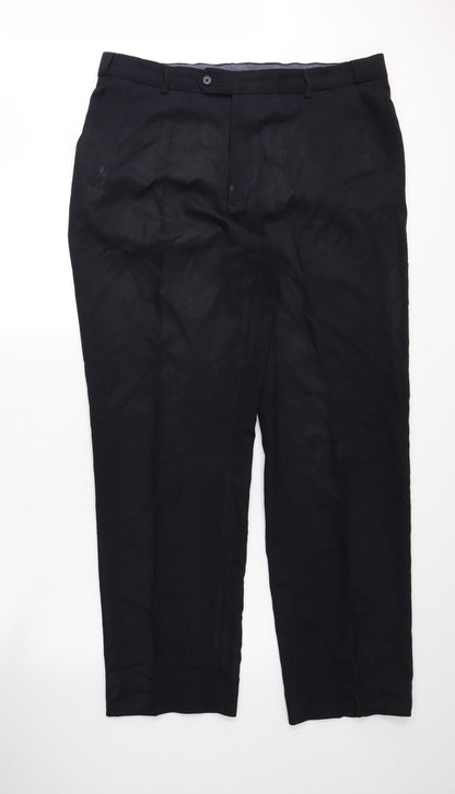 Womens UK Size 38 Debenhams Regular Fit  Blue Trousers