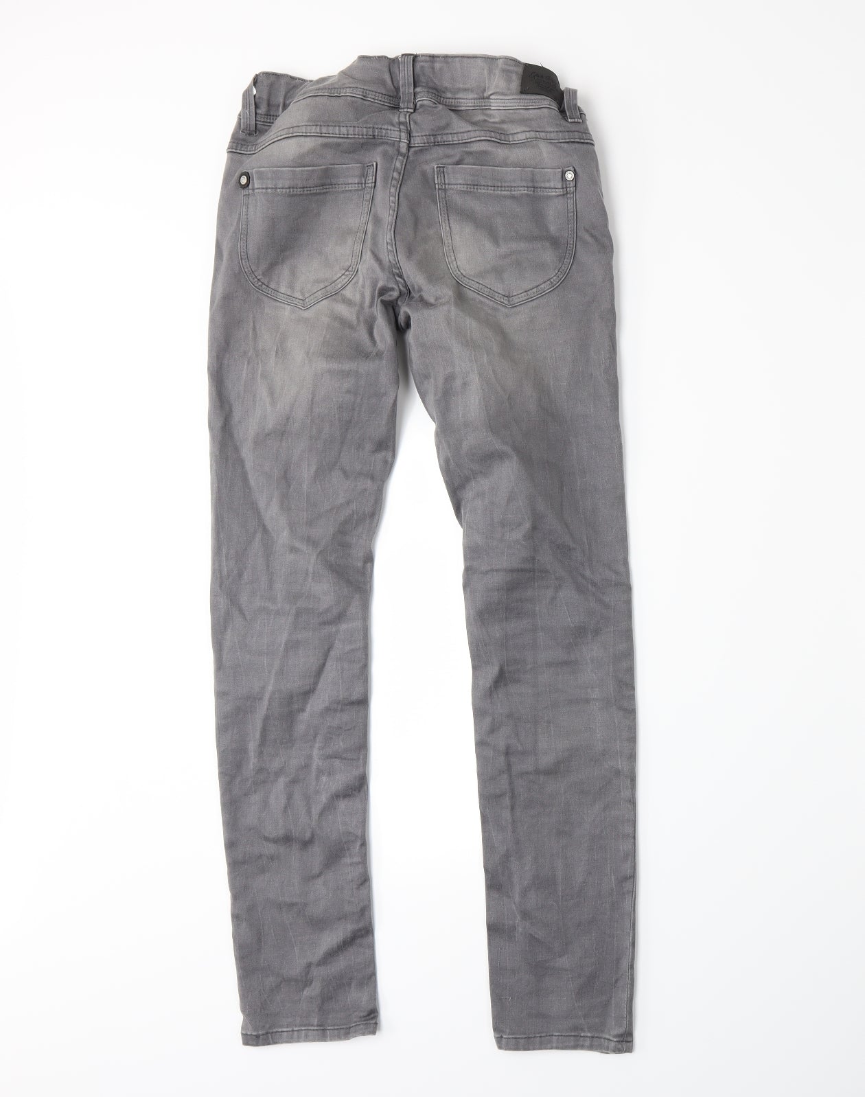 Lemmi Girls Grey  Denim Skinny Jeans Size 12 Years