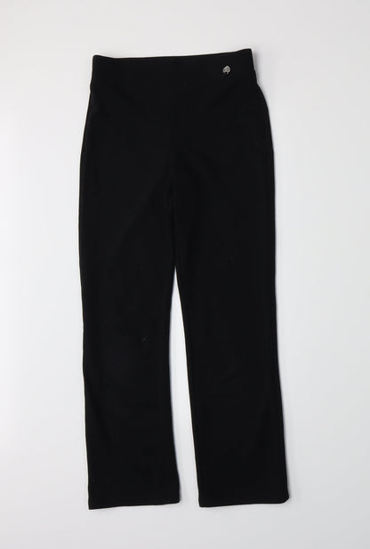 George Girls Black   Capri Trousers Size 9-10 Years