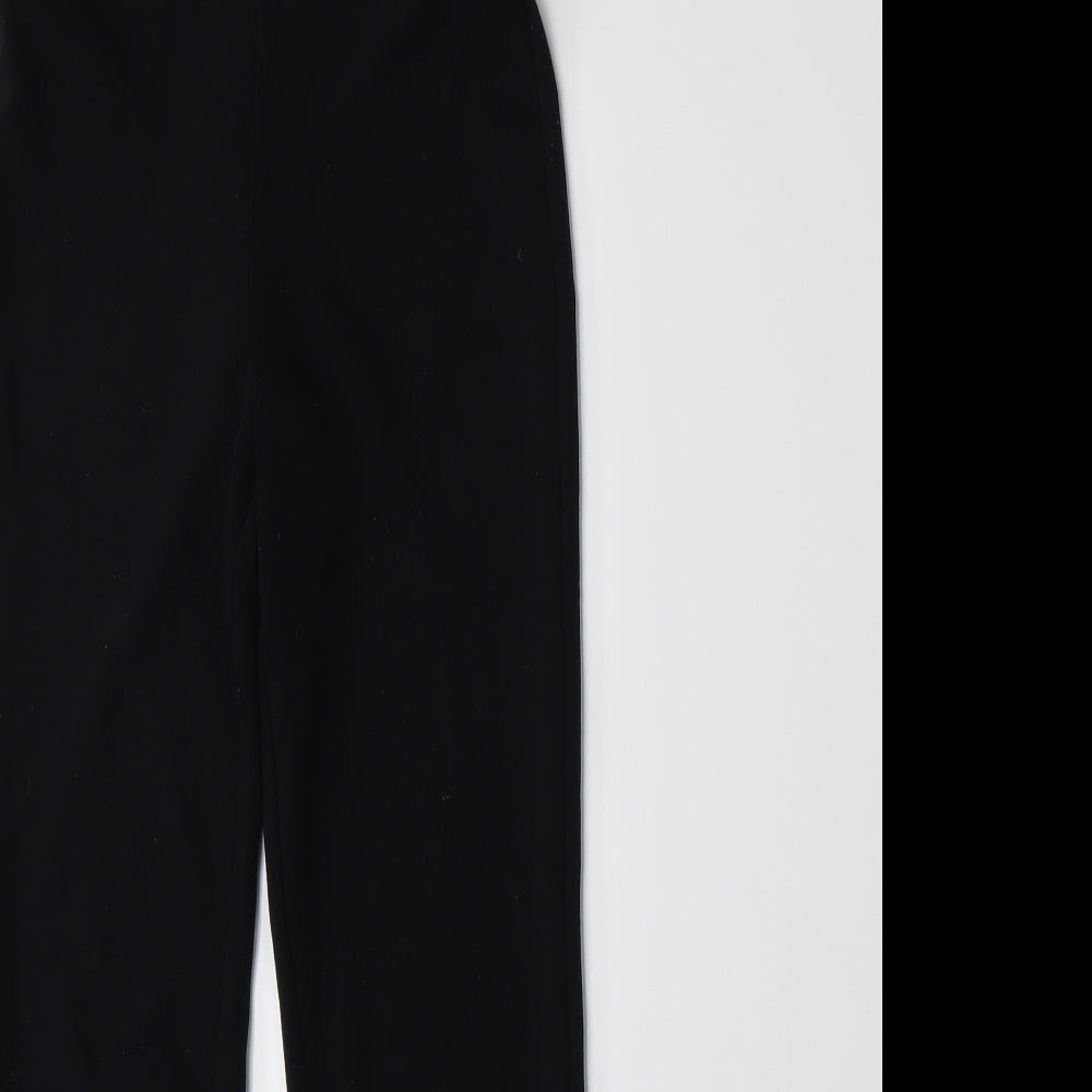 George Girls Black   Capri Trousers Size 9-10 Years