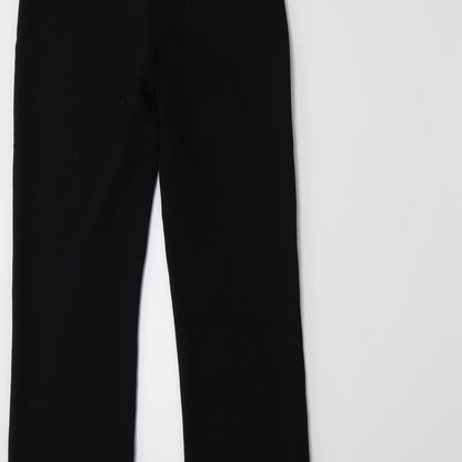 George Girls Black   Capri Trousers Size 9-10 Years