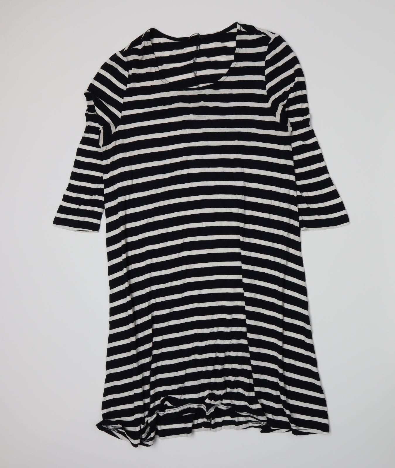 F&F Womens Blue Striped  A-Line  Size 12