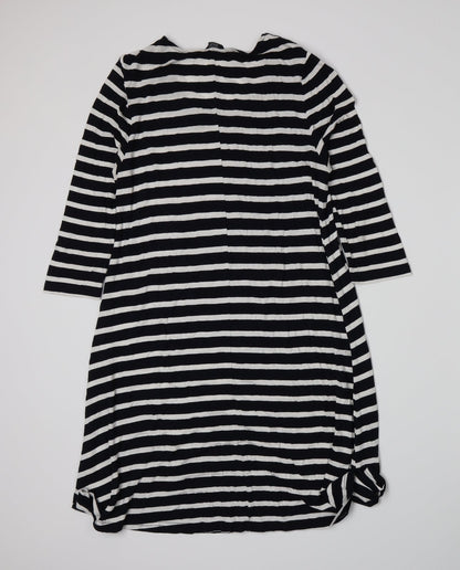 F&F Womens Blue Striped  A-Line  Size 12