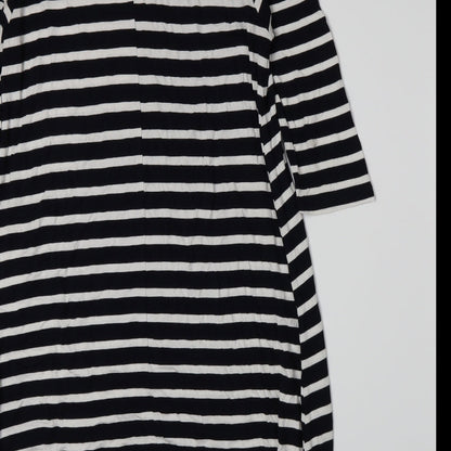 F&F Womens Blue Striped  A-Line  Size 12