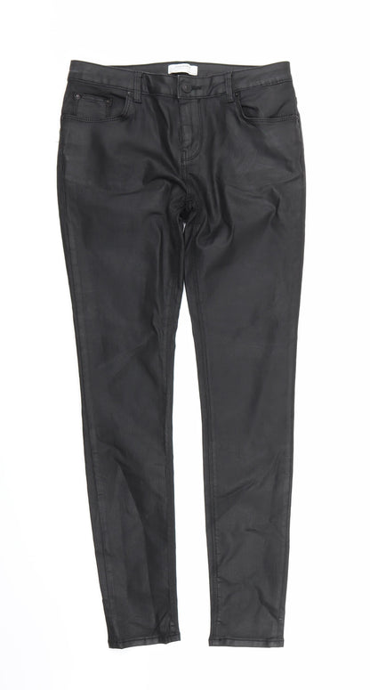 Zara Womens Black  Denim Skinny Jeans Size 8 L28 in