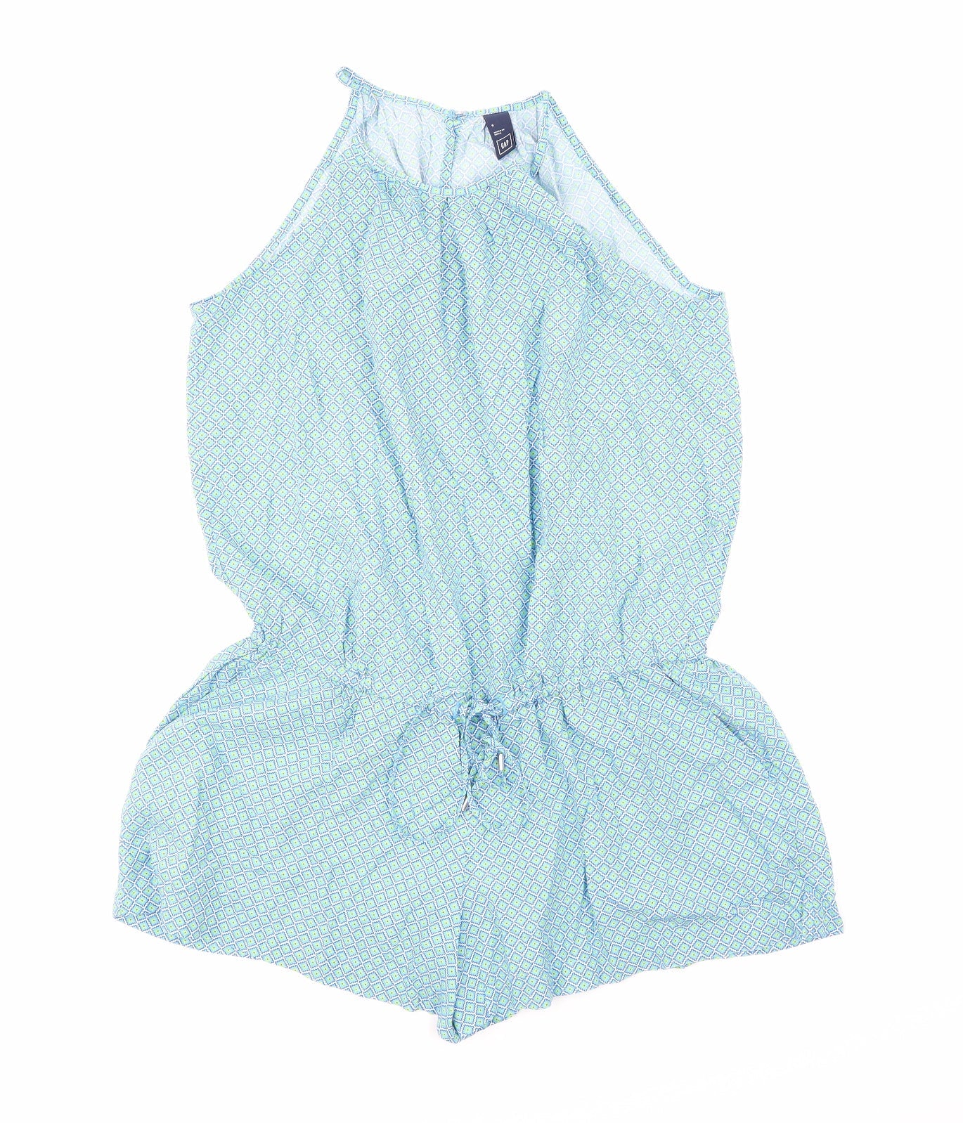 Gap Womens Blue Geometric  Playsuit One-Piece Size S