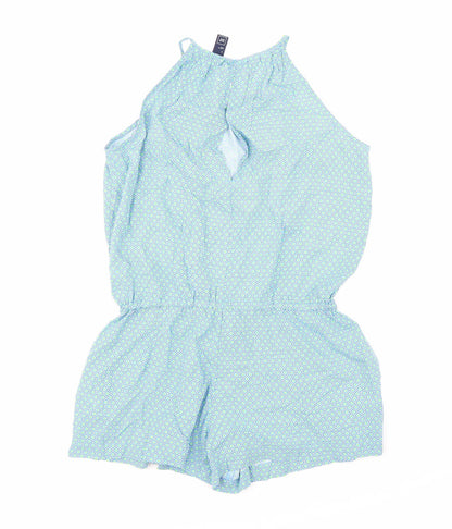 Gap Womens Blue Geometric  Playsuit One-Piece Size S