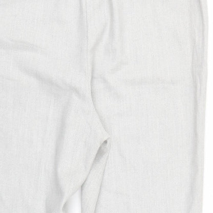 Womens UK Size 18 H&M Regular Fit  Grey Trousers