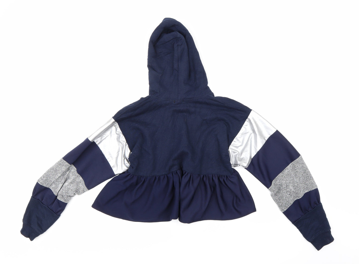 Mabel Doll Girls Blue   Henley Hoodie Size XL