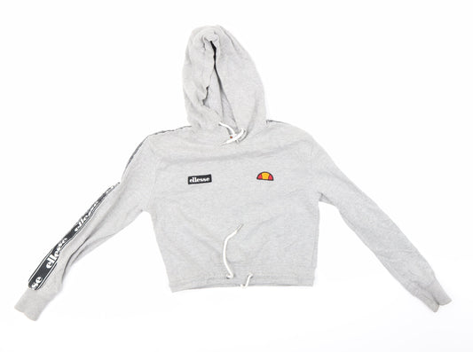 ellesse Womens Grey   Pullover Hoodie Size 4