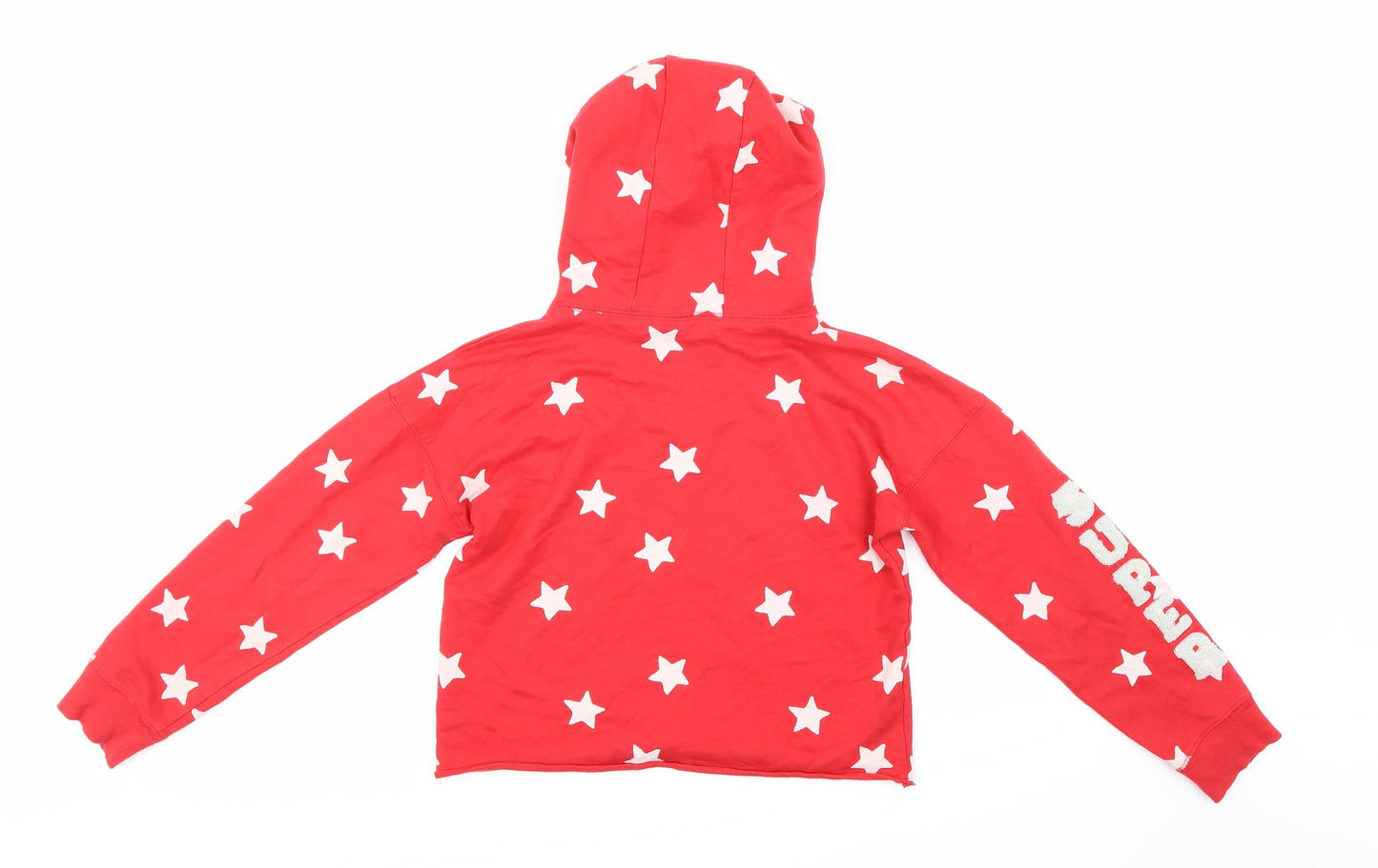 Matalan Girls Red   Pullover Hoodie Size 11 Years