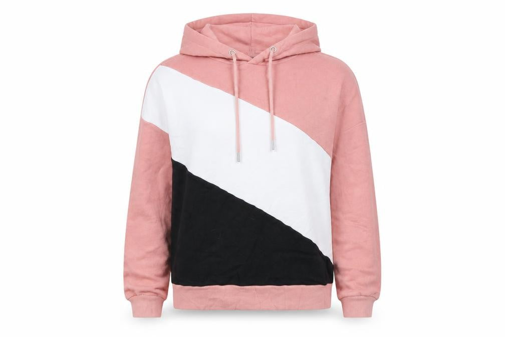 Womens UK Size S Boohoo Pink Pullover Hoodie