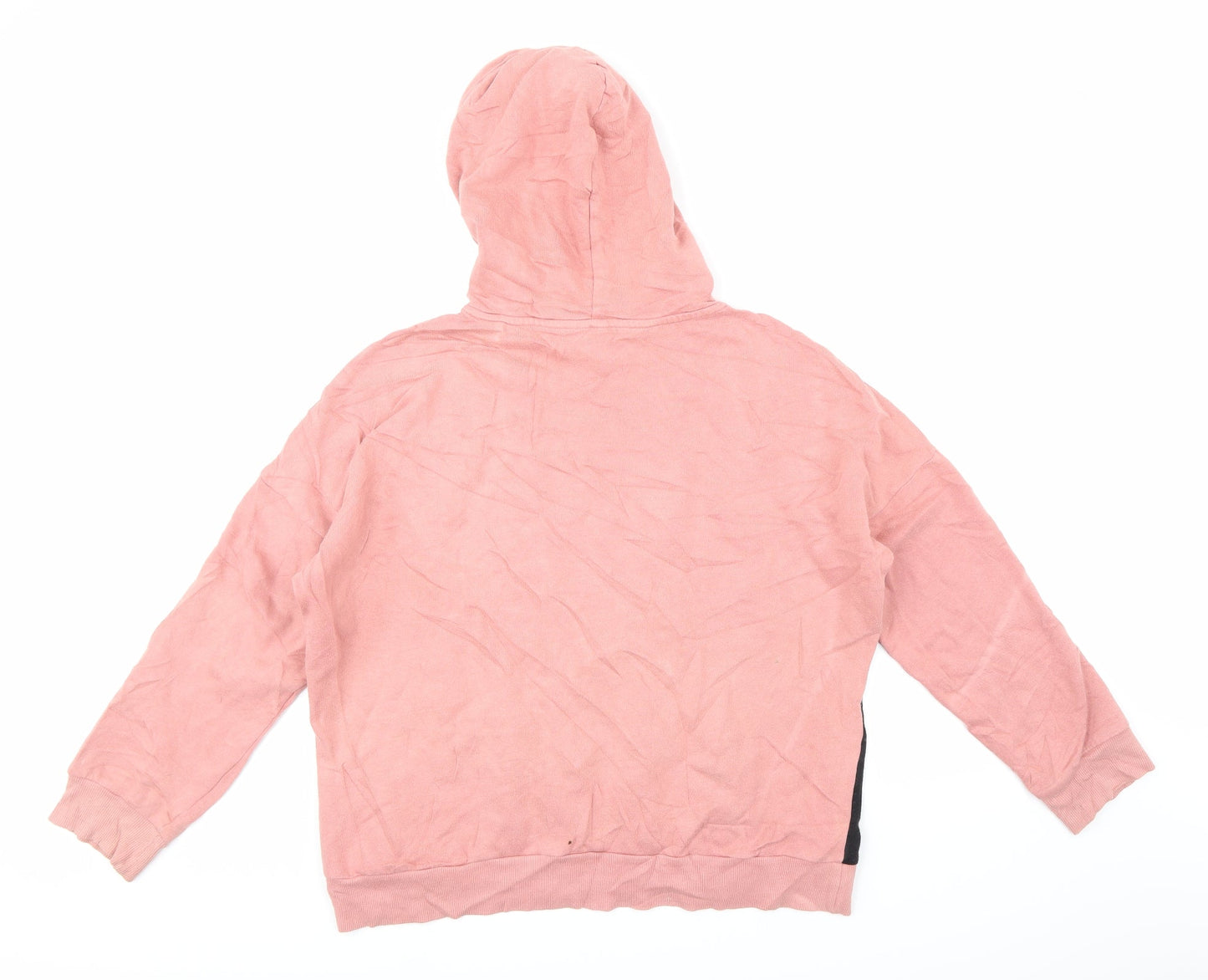 Boohoo Womens Pink   Pullover Hoodie Size S
