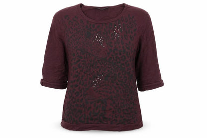 Dorothy Perkins Womens Purple   Pullover Sweatshirt Size 12