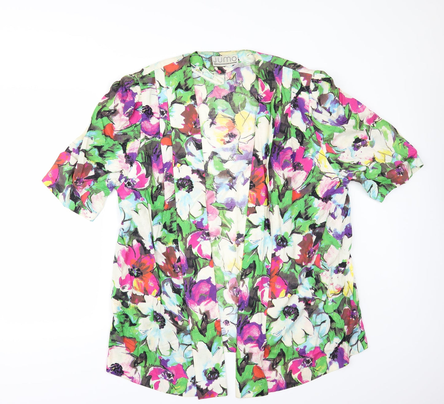 jumo Womens Multicoloured Floral  Jacket  Size M