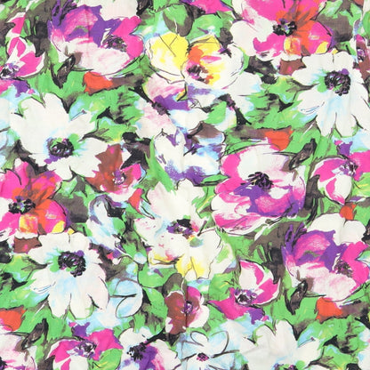 jumo Womens Multicoloured Floral  Jacket  Size M