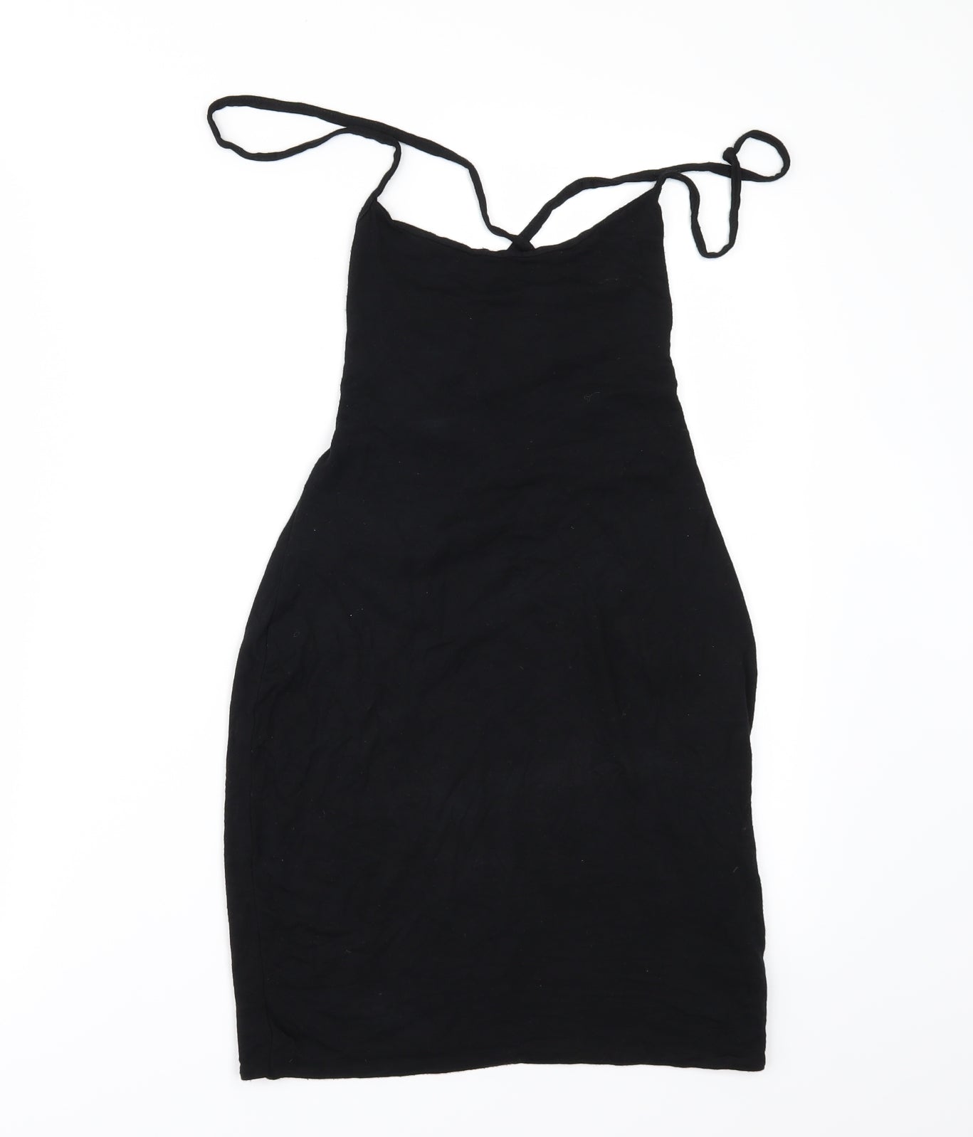 Nasty Gal Womens Black   Basic T-Shirt Size 8