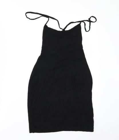 Nasty Gal Womens Black   Basic T-Shirt Size 8