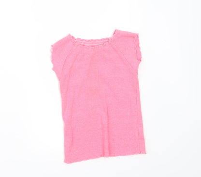 Next Girls Pink   Basic T-Shirt Size 4 Years