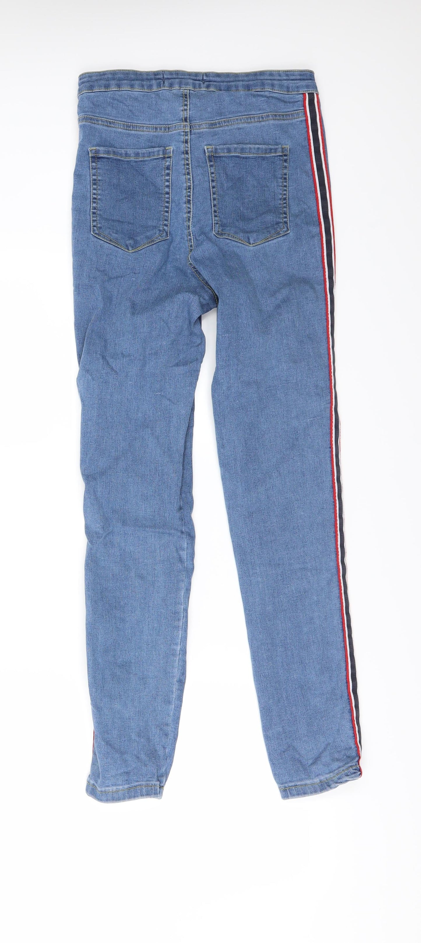 Denim & Co. Womens Blue  Denim Skinny Jeans Size 6 L25 in