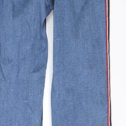 Denim & Co. Womens Blue  Denim Skinny Jeans Size 6 L25 in