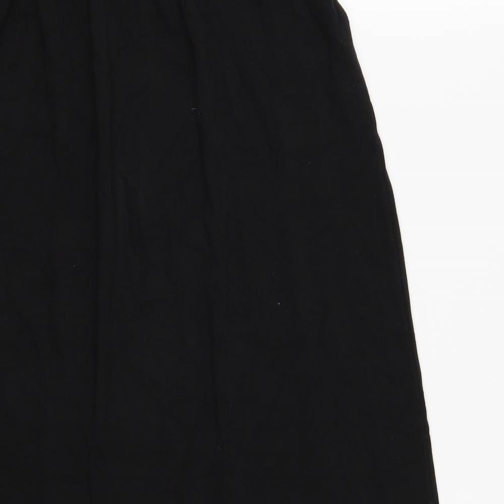 Adini Womens Black Batik  T-Shirt Dress  Size M  - STRAPLESS